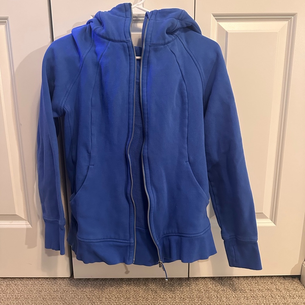 Lululemon full zip scuba. Size 12, tag got ripped off.